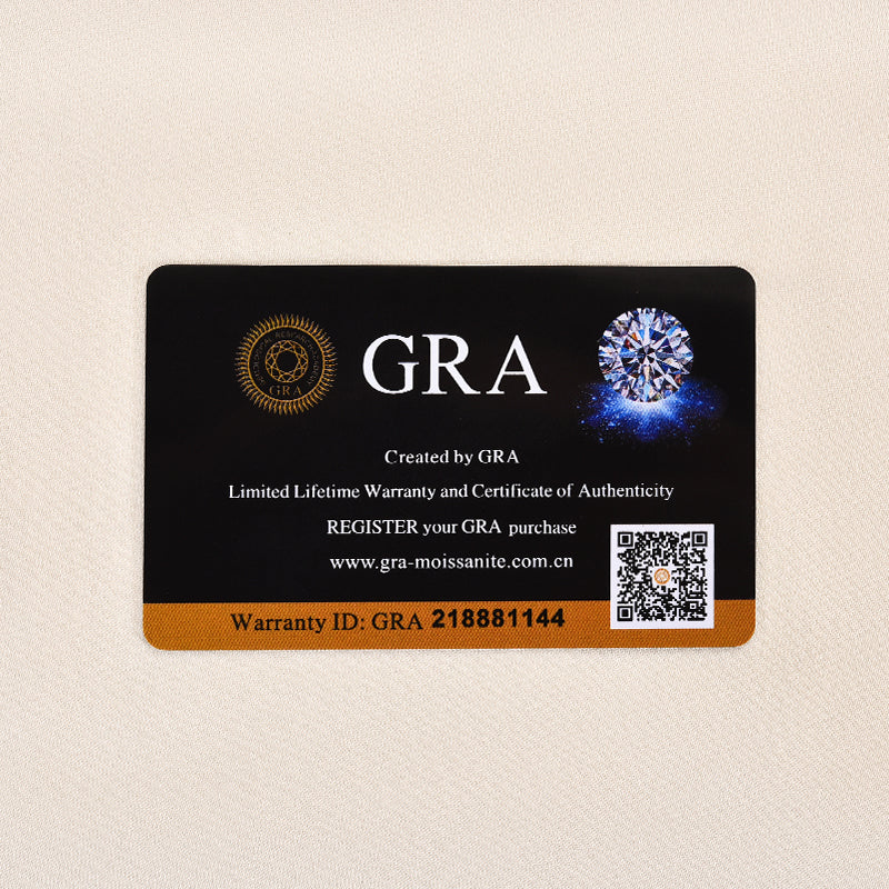 Ahabobo Twist Moissanite 2.0 Carat Round Cut Promise Ring