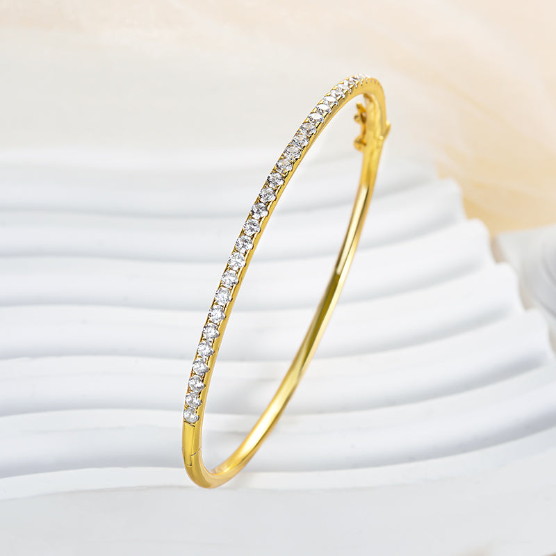 Timeless Round Cut Tennis Bracelet For Women