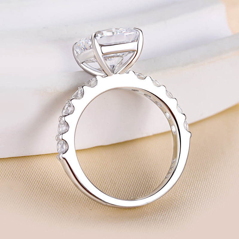 Honorable Cushion Cut Engagement Ring