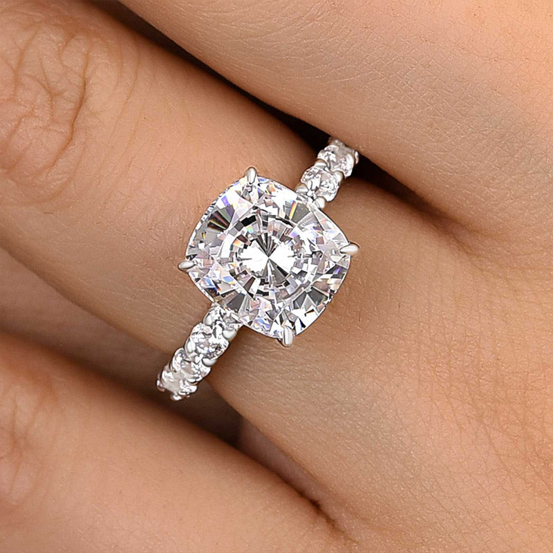 Honorable Cushion Cut Engagement Ring