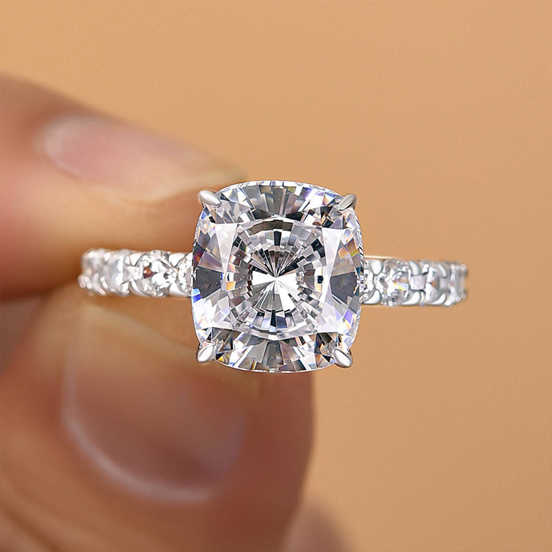 Honorable Cushion Cut Engagement Ring