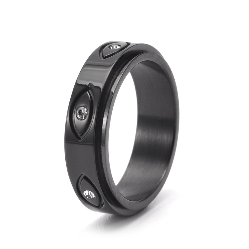 the Eye of God Tungsten Ring For Men