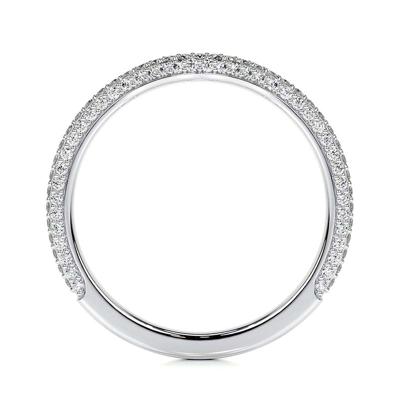 Special Pave Women's Wedding Band