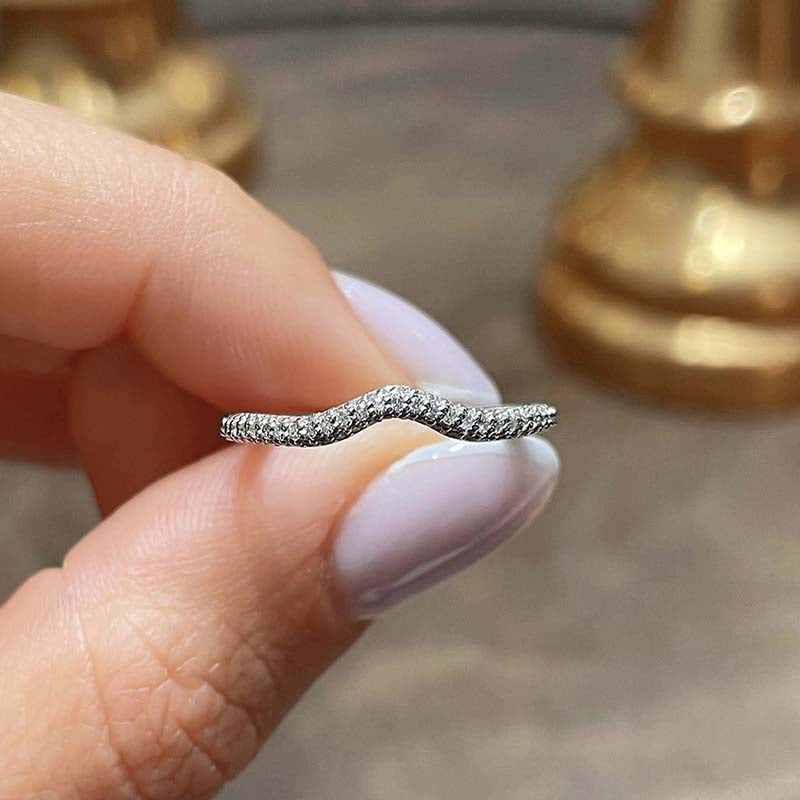 Special Pave Women's Wedding Band