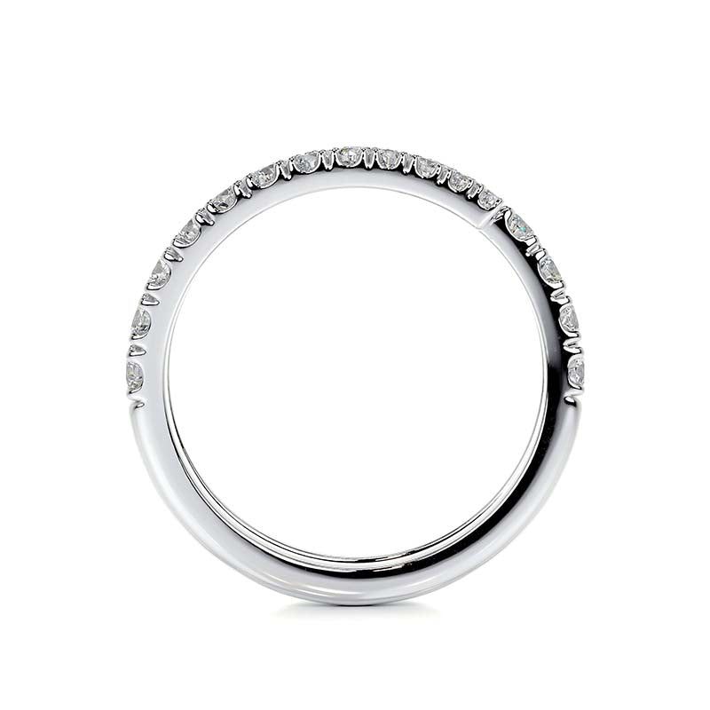 Special Round Cut Wedding Band