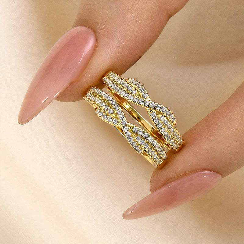 Ahabobo Special Round Cut Jacket Wedding Band