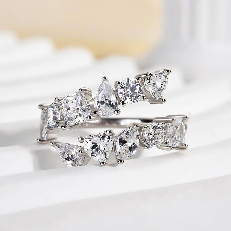 Ahabobo Special Open Design Wedding Band