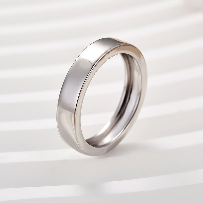Ahabobo Classic Yellow Gold Wide Wedding Band