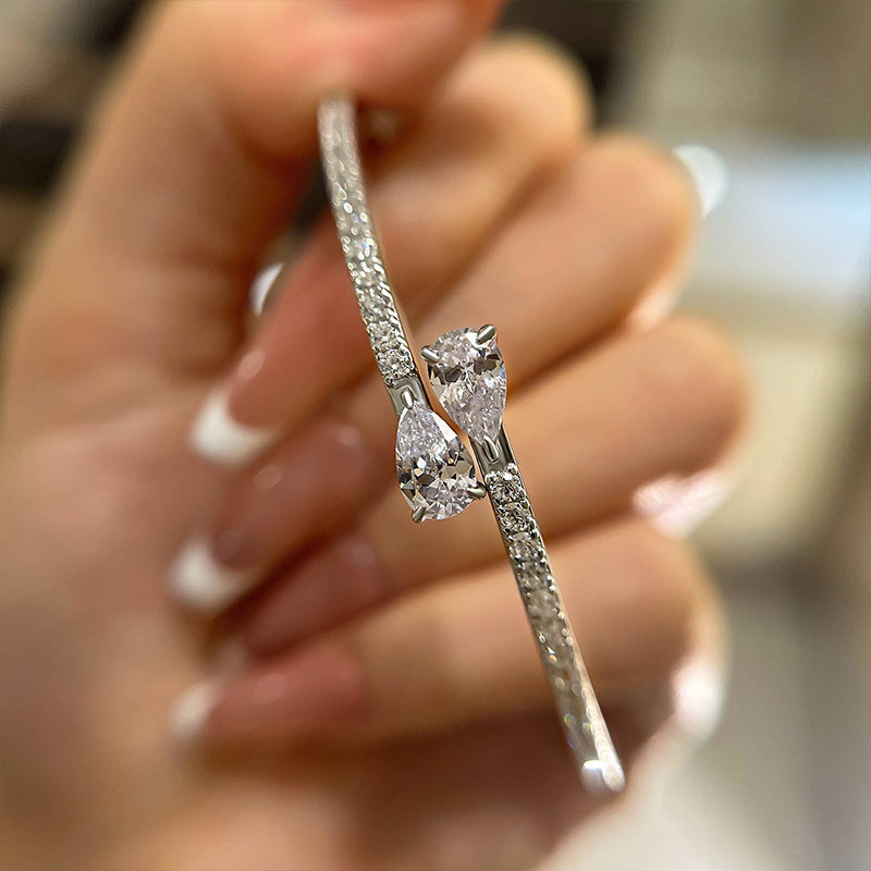 Special Pear Cut Bracelet For Women