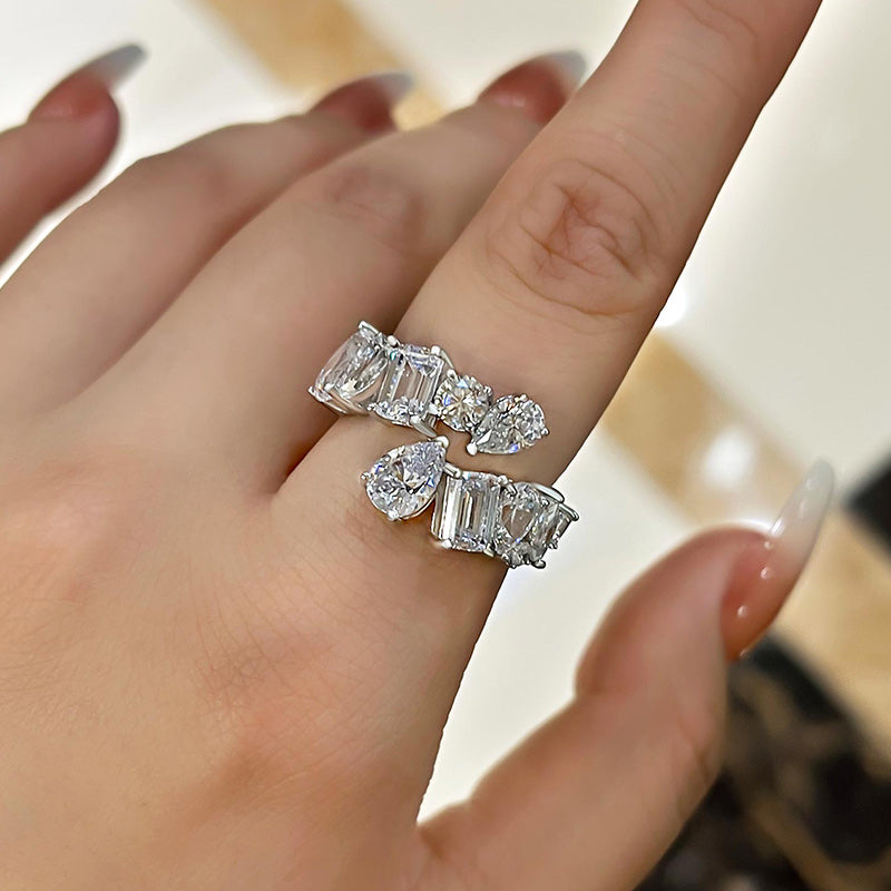 Unique Design Wedding Band for Women In Sterling Silver