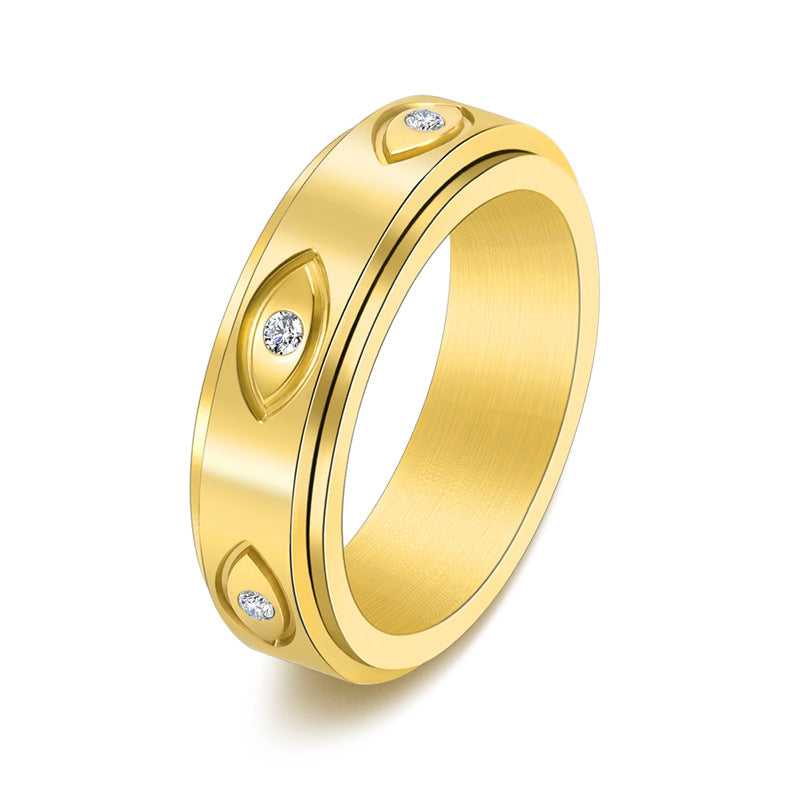 the Eye of God Tungsten Ring For Men